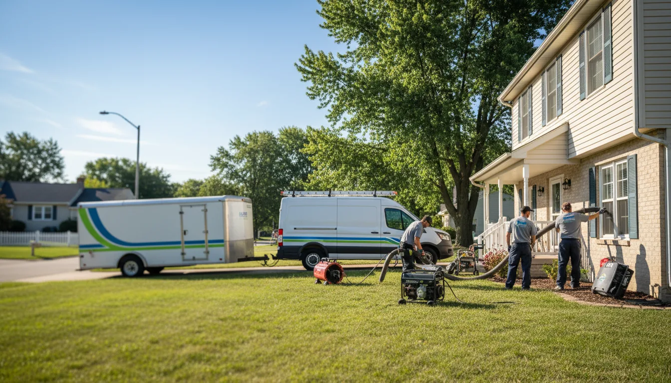 Flooded Basement Restoration And Cleanup With Repair in Boelus, NE near me